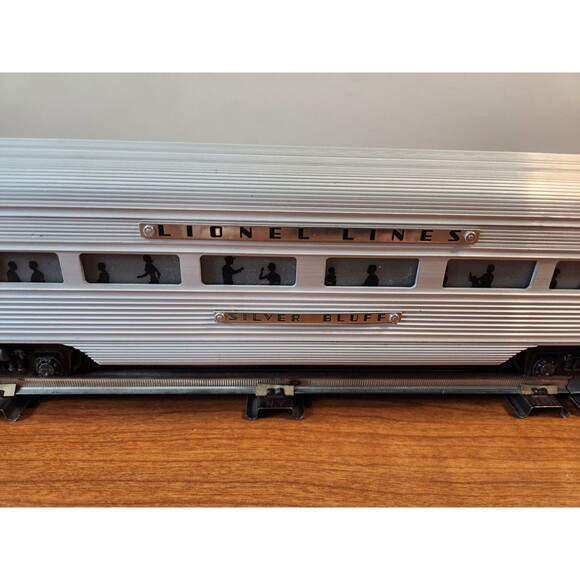Vintage 1960 Lionel Lines Silver Dawn Aluminum Observation Car # 2531 W/ Box - Picture 3 of 16